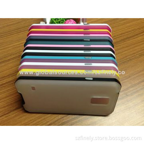 PC + TPU Cases for Samsung Galaxy S5, PC Bumper, Removable Separation Design, Multicolor Choose